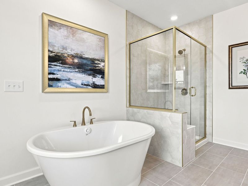 Furnished interior in a model home at Montrose in Aberdeen (Image 18).