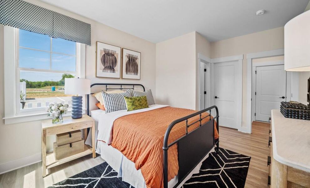 Furnished interior in a model home at Monterra in Kernersville (Image 17).