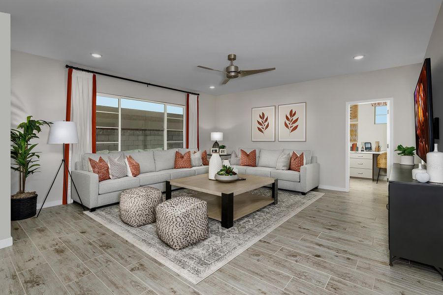 Great Room | Wilson | Rev at Eastmark | Mesa, AZ | Landsea Homes