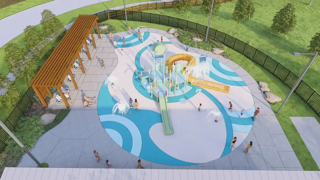 August Meadows Splash Pad Rendering August Meadows Splash Pad Rendering