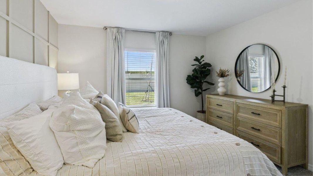 Furnished interior in a model home at Willowbrook South in Winter Haven (Image 14).