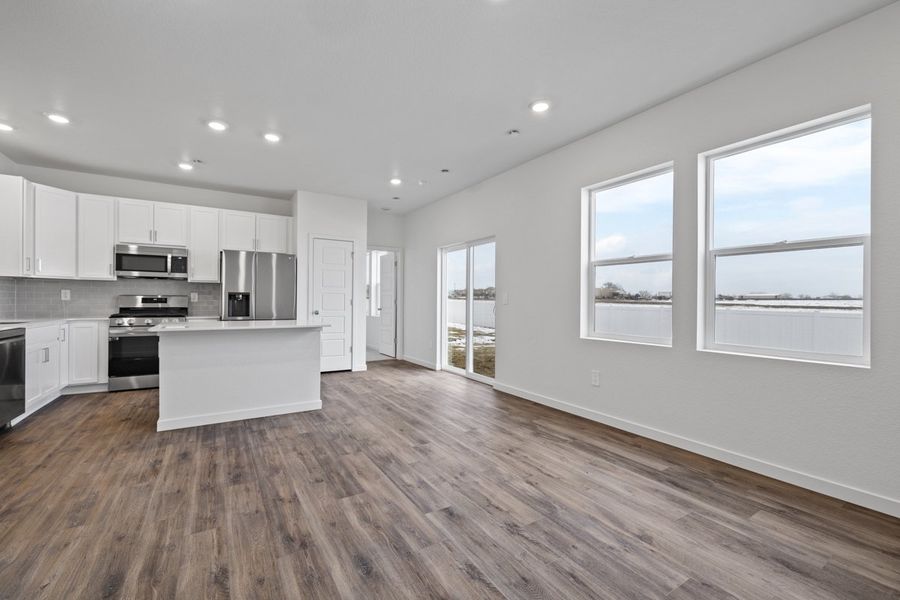 Del Norte-Living Room/Kitchen View 1