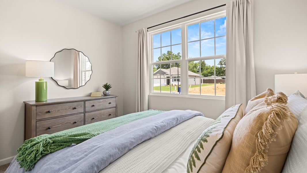 Furnished interior in a model home at Northberry in Rome (Image 50).