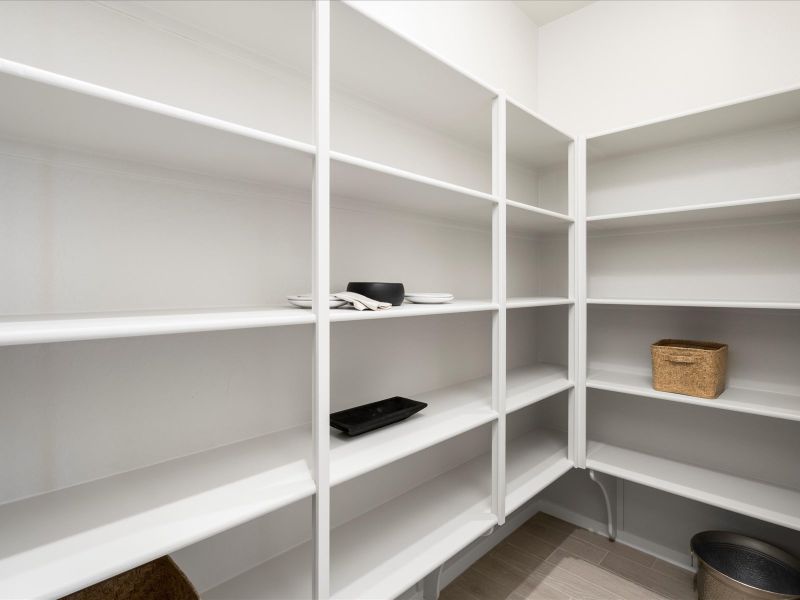 Pantry in Lennon Floorplan at Abel Ranch