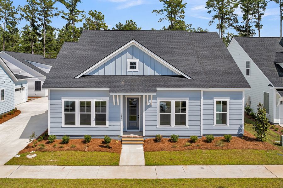 Front exterior of a home in the Nexton – Midtown – The Garden Collection community, located in Summerville, SC (Image 18).