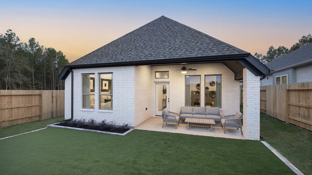 Exterior details of a home in Wildtree 40', Magnolia (Image 3). Exterior details of a home in Wildtree 40', Magnolia (Image 3).