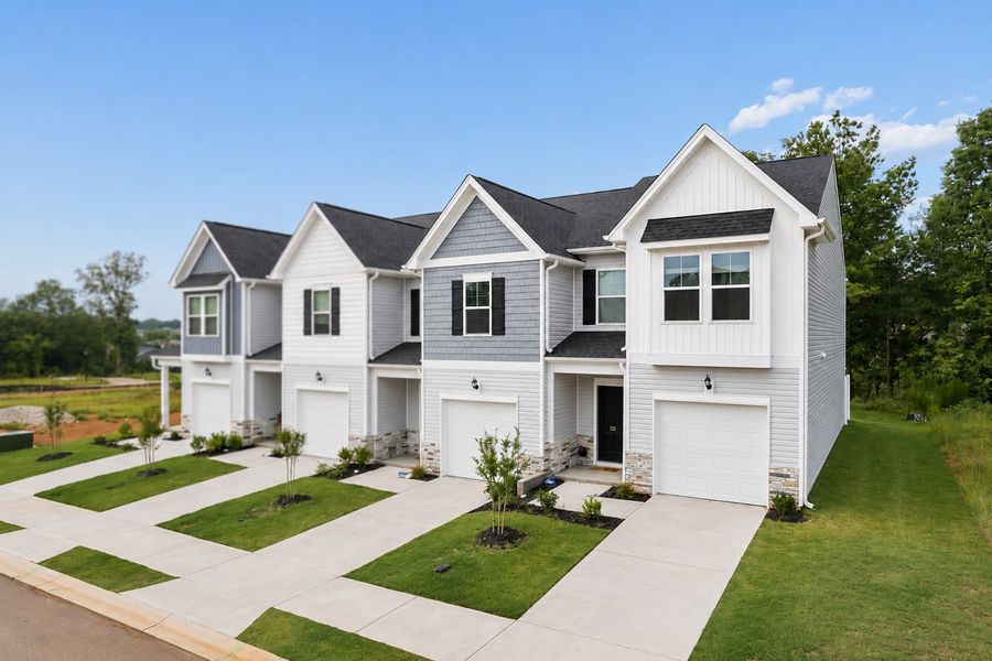 Front exterior of a home in the Cottage Corners community, located in Taylors, SC (Image 4). Front exterior of a home in the Cottage Corners community, located in Taylors, SC (Image 4).