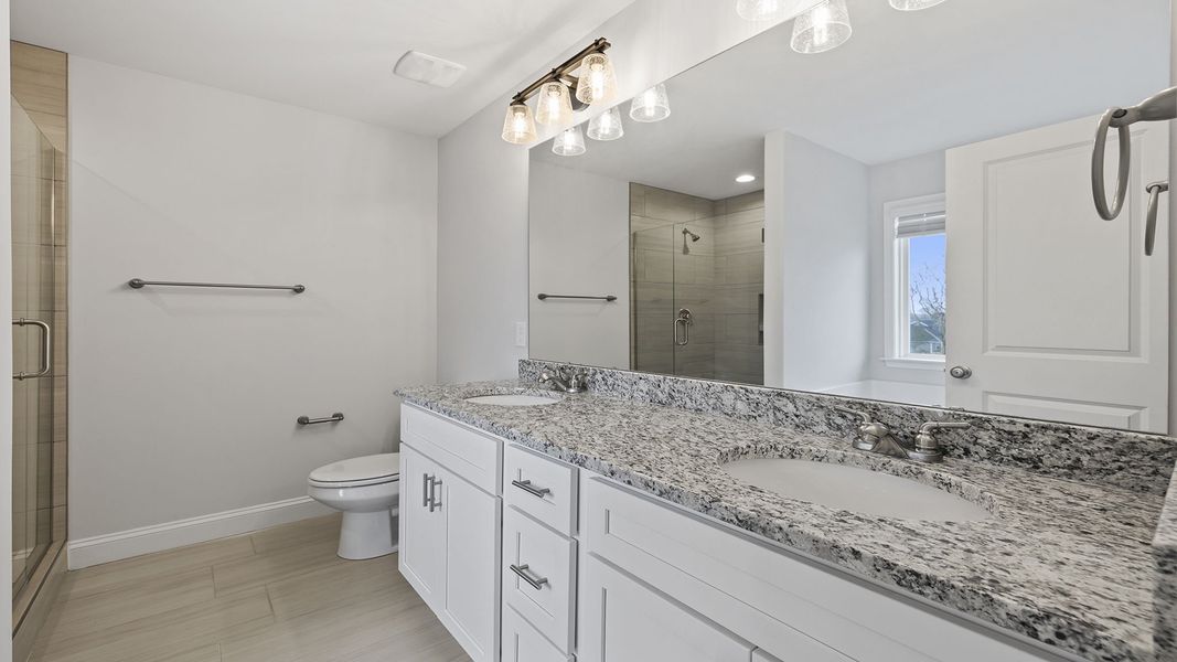 Furnished interior in a model home at Brook Valley in Piedmont (Image 10).