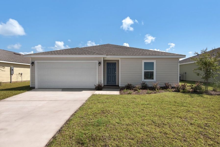 Front exterior of a home in the Salt Creek At Mexico Beach community, located in Mexico Beach, FL (Image 4).