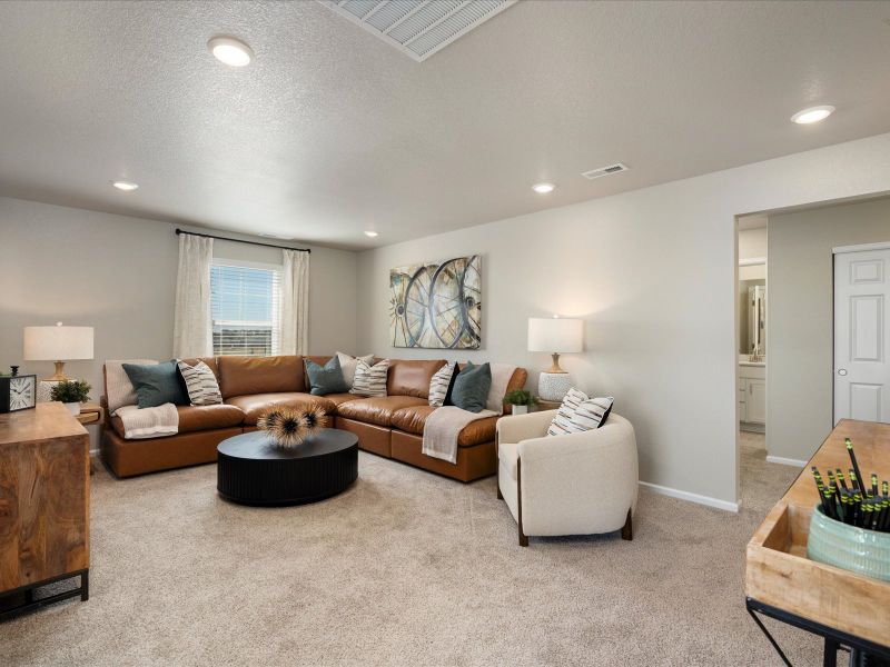 The Chatfield floorplan interior image taken at a Meritage Homes community in Colorado Springs