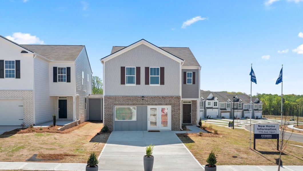 Front exterior of a home in the Rolling Meadows community, located in Jasper, GA (Image 2).