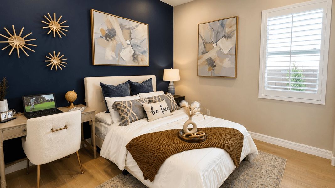 Furnished interior in a model home at Fairways in Victory at Verrado in Buckeye (Image 44).