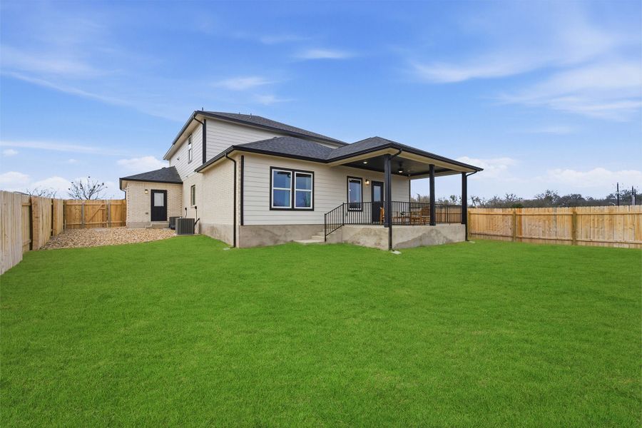 Exterior details of a home in Infinity Square, Kyle (Image 10).