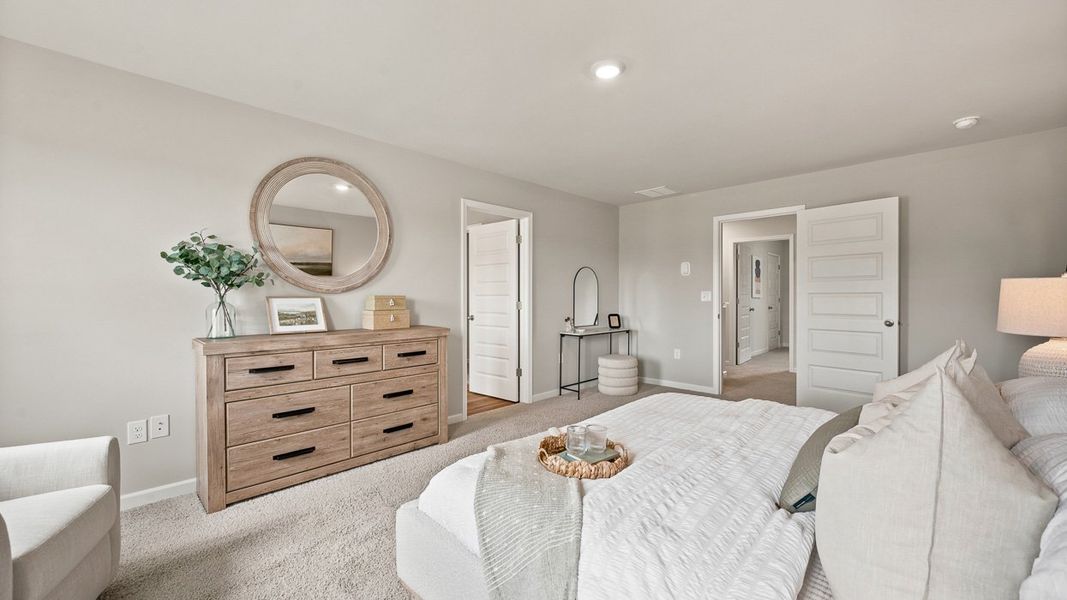 Furnished interior in a model home at Teamon Pointe in Griffin (Image 20). Furnished interior in a model home at Teamon Pointe in Griffin (Image 20).