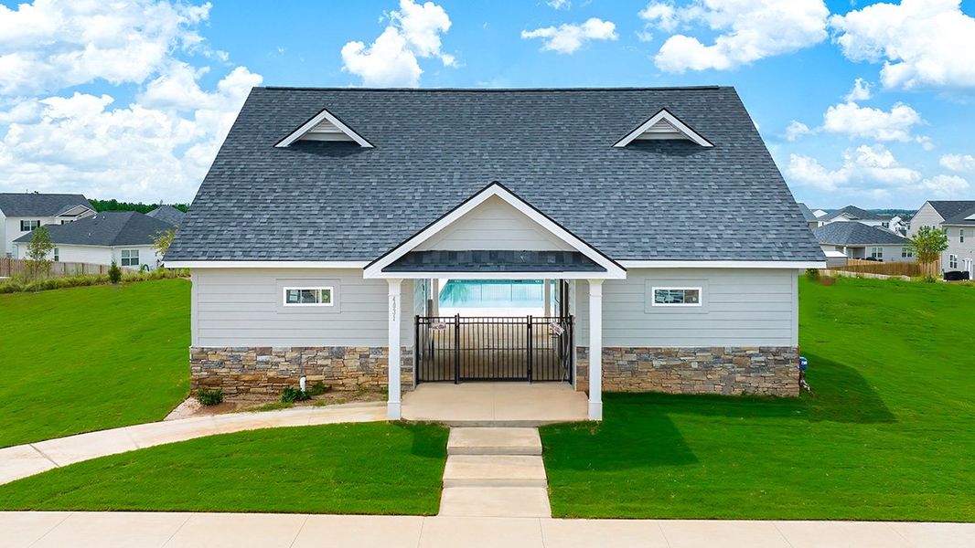 Front exterior of a home in the Highland Hills community, located in Graniteville, SC (Image 14).