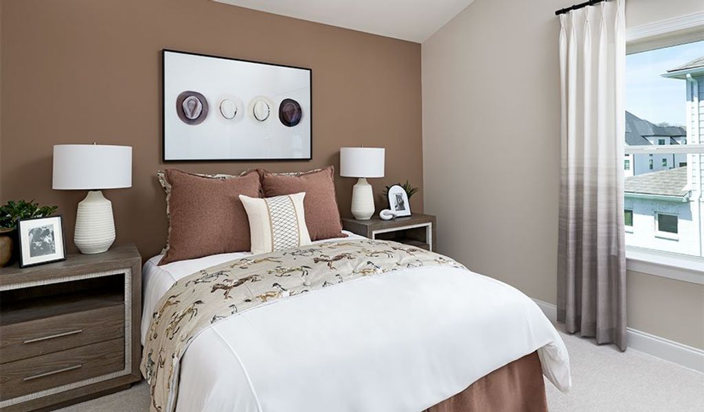 Furnished interior in a model home at August Park in Spring Hill (Image 48).