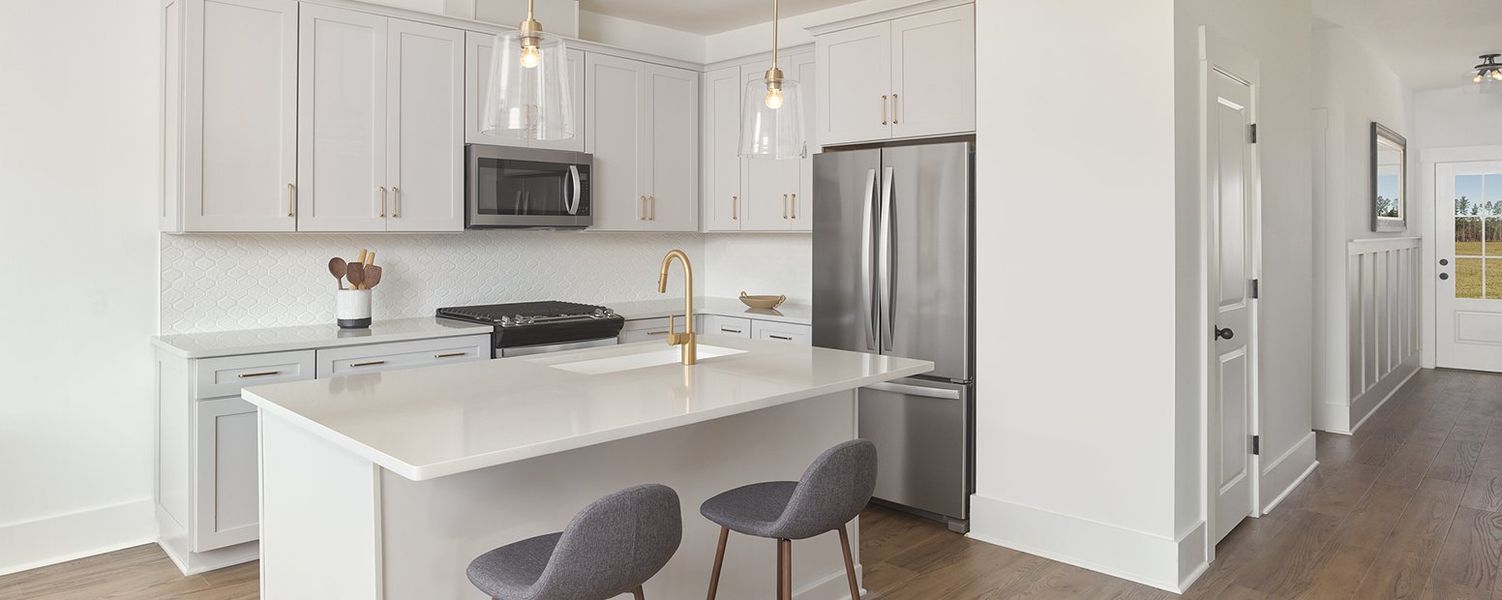 Furnished interior in a model home at Hammock Walk at Nexton in Summerville (Image 7).