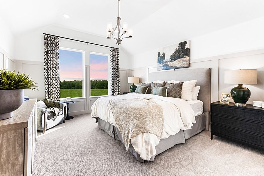 Furnished interior in a model home at Elevon in Lavon (Image 8). Furnished interior in a model home at Elevon in Lavon (Image 8).