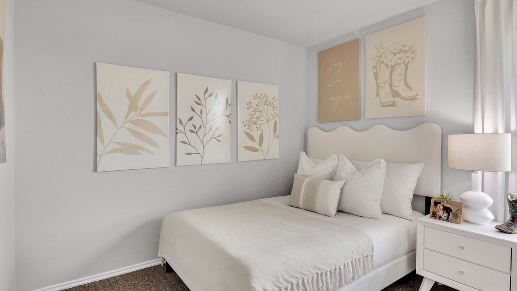 Furnished interior in a model home at West Canyon Trails in Belton (Image 14). Furnished interior in a model home at West Canyon Trails in Belton (Image 14).