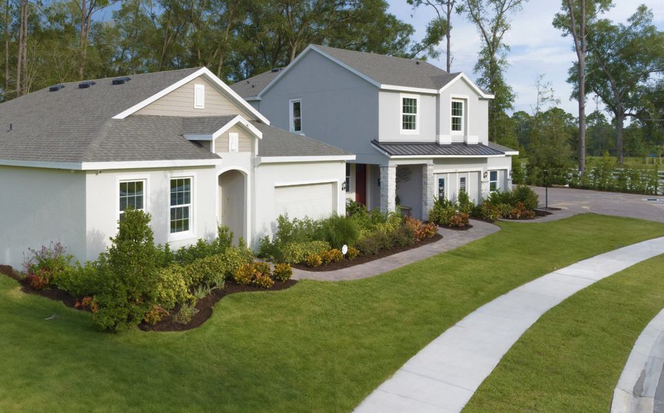 Beresford Woods Streetscape | New Homes in DeLand, FL | Landsea Homes