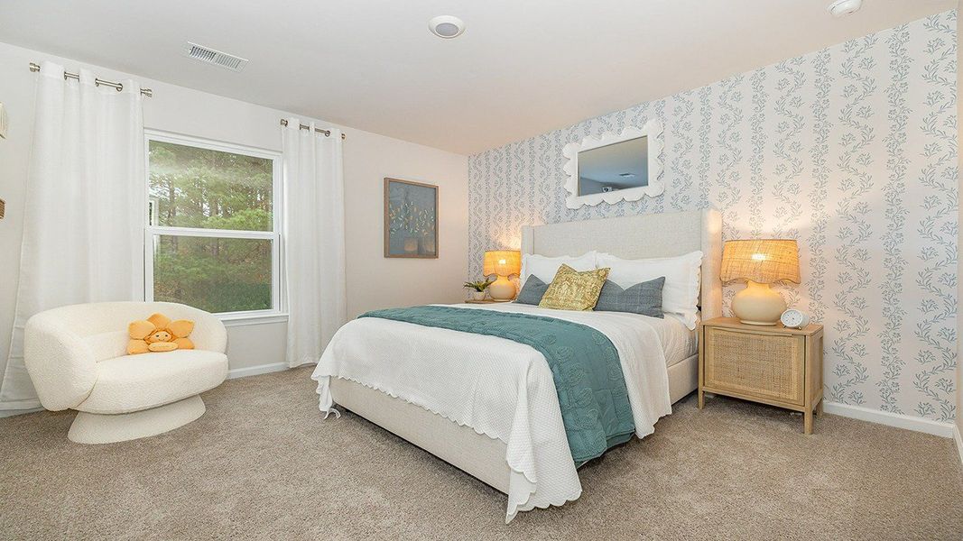 Furnished interior in a model home at Harper Meadows in Loris (Image 4). Furnished interior in a model home at Harper Meadows in Loris (Image 4).