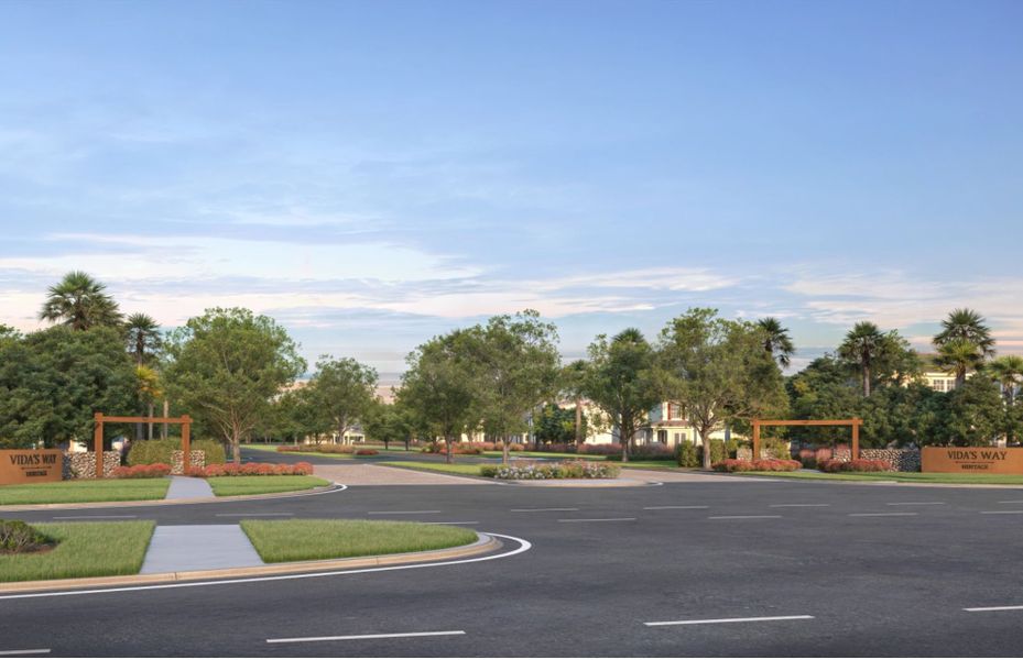 Heritage Entry Rendering Heritage Entry Rendering