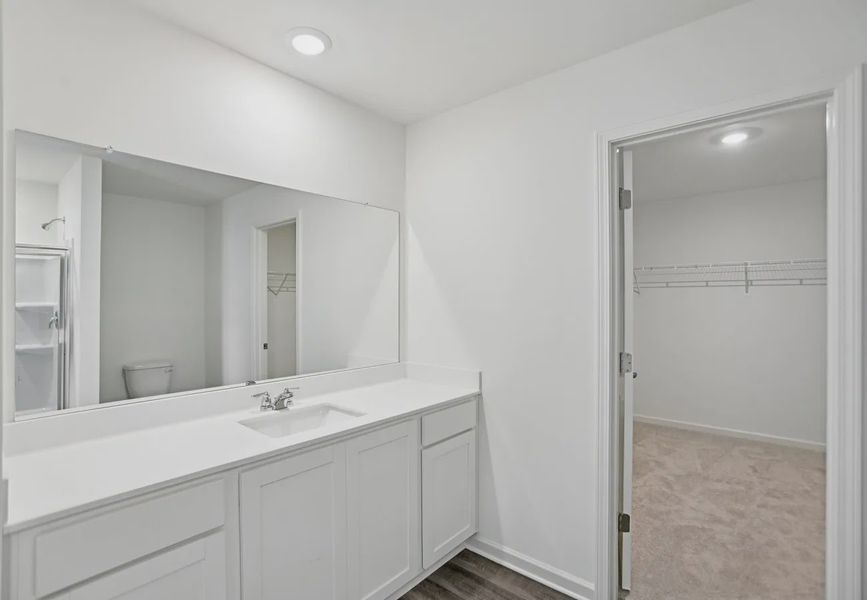 Furnished interior in a model home at Liberty Ranch in Liberty (Image 7).