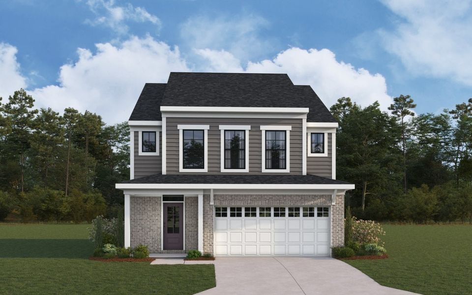 Rainey-American Classic-Brick-Front Entry-Gen3-elev_MRN