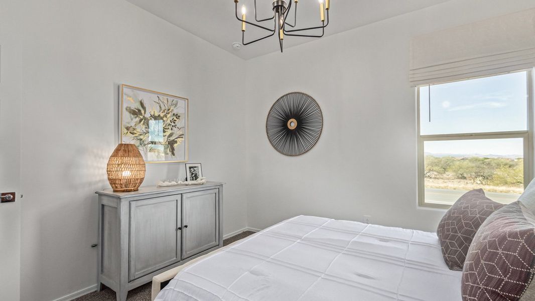 Furnished interior in a model home at Sycamore Vista in Vail (Image 40).