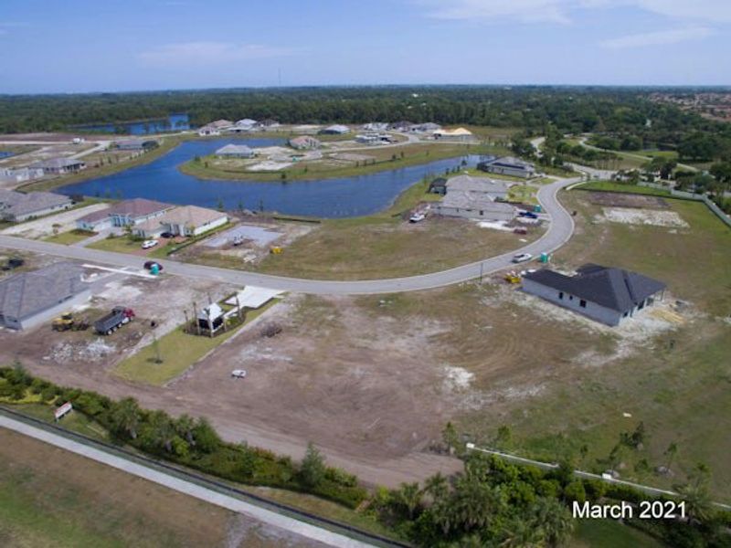Site preparation and early development at Bent Pine Preserve in Vero Beach, FL (Image 64).