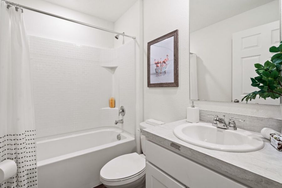Furnished interior in a model home at Citrus Springs in Citrus Springs (Image 28).