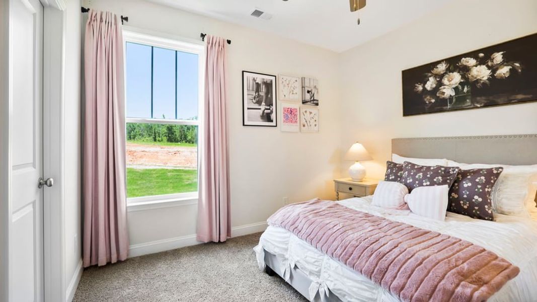 Furnished interior in a model home at Arrowood Acres in Enoree (Image 26).