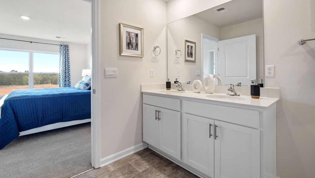 Furnished interior in a model home at Lakestone in Woodruff (Image 23). Furnished interior in a model home at Lakestone in Woodruff (Image 23).