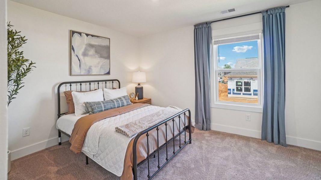 Furnished interior in a model home at Keebler Meadows in Johnson City (Image 28).