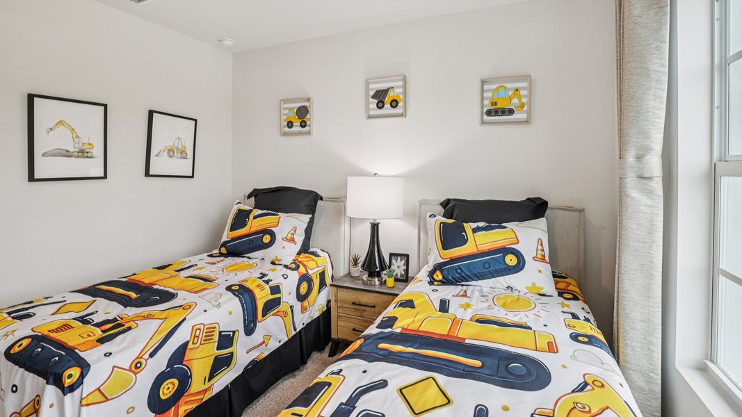 Furnished interior in a model home at Seagrass in Punta Gorda (Image 26).