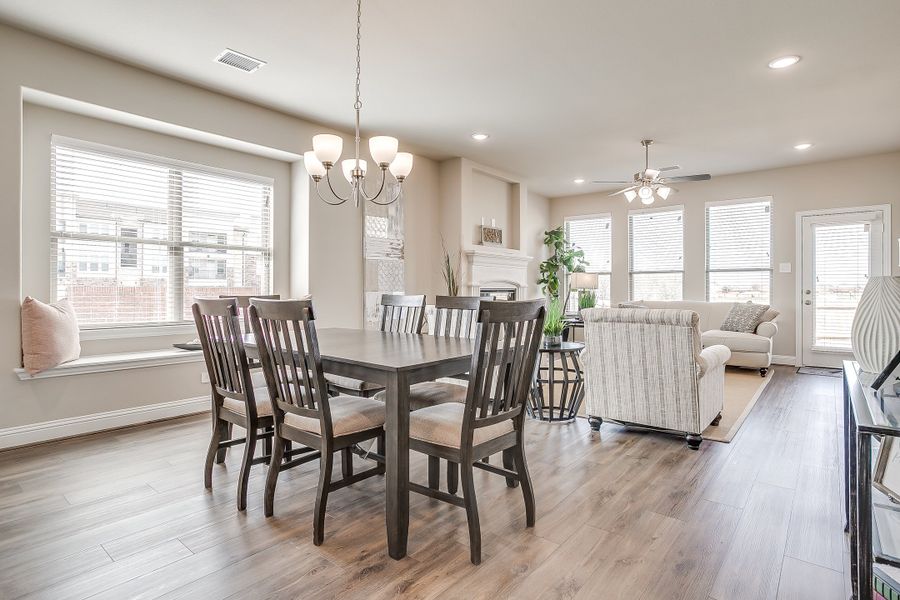 Furnished interior in a model home at Summerwood in Red Oak (Image 44). Furnished interior in a model home at Summerwood in Red Oak (Image 44).