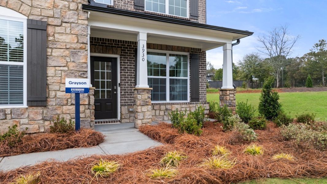 Exterior details of a home in Haven Abbey, Cumming (Image 4).