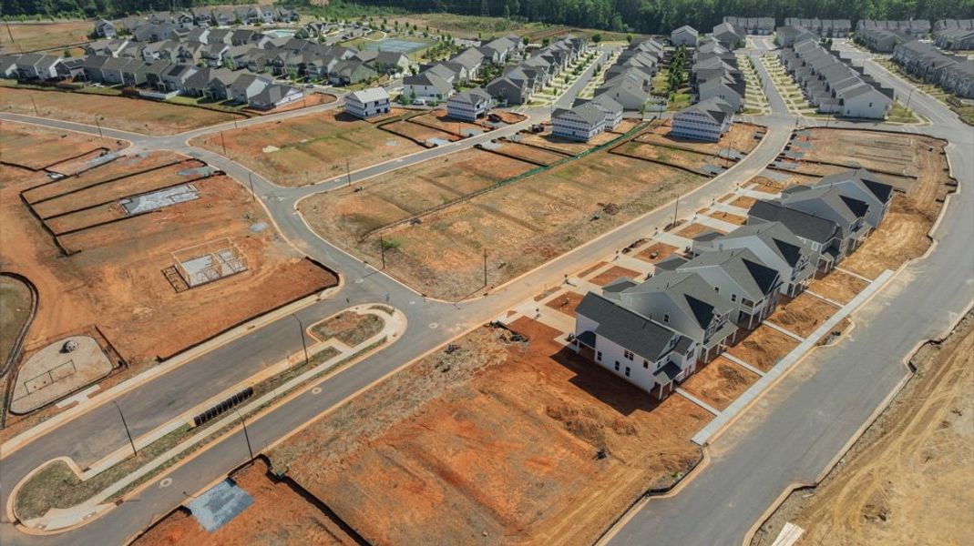Site preparation and early development at Collins Ridge in Hillsborough, NC (Image 41).