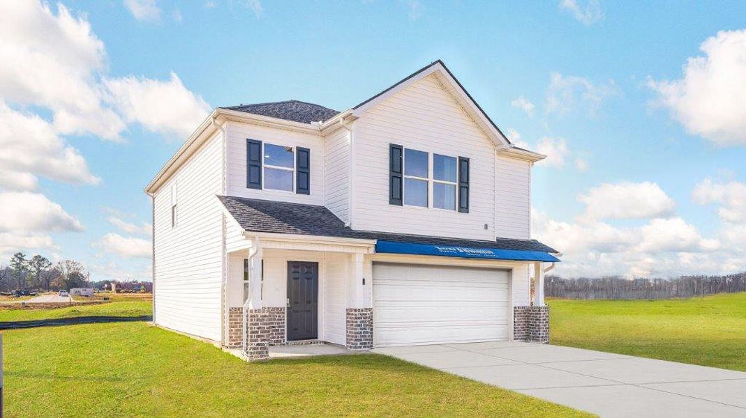 Front exterior of a home in the Evergreen Landing community, located in Rossville, GA (Image 8).