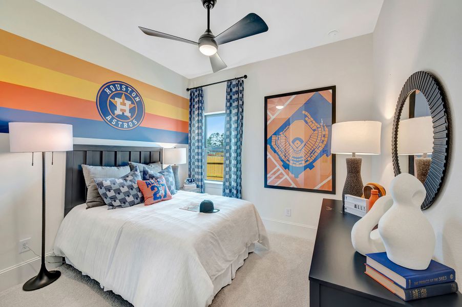 Furnished interior in a model home at Audubon – Vision Collection in Magnolia (Image 35).