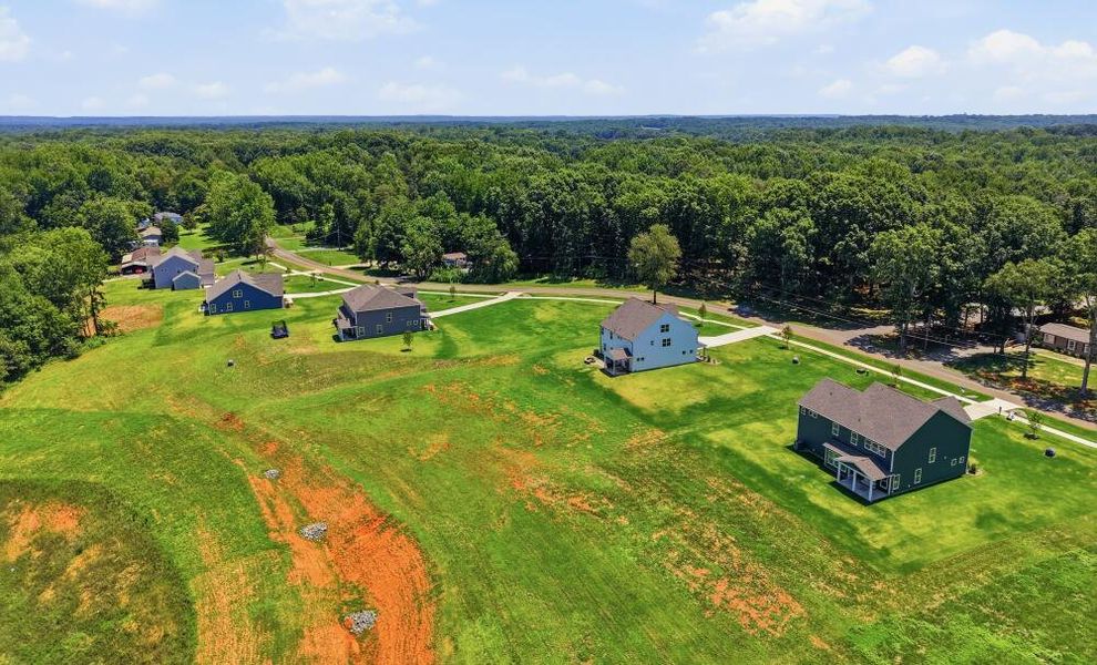 Aerial view of the Chasewood community in Charlotte, NC, showing layout and nearby surroundings (Image 12).