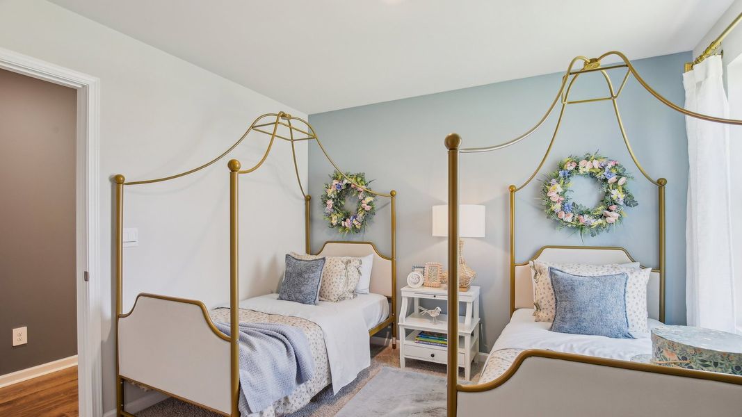 Furnished interior in a model home at Parkside Point in Portland (Image 26).