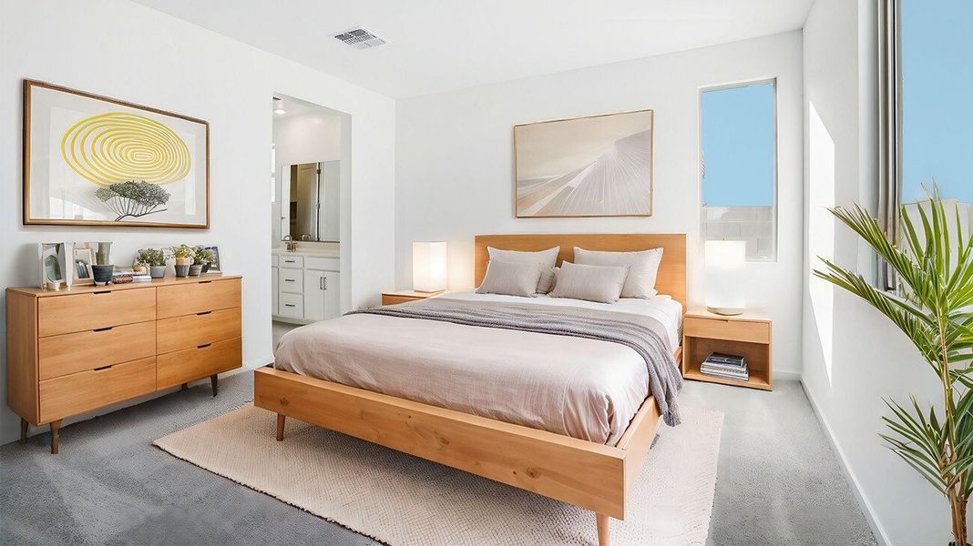 Furnished interior in a model home at Mason Ranch II in Surprise (Image 23). Furnished interior in a model home at Mason Ranch II in Surprise (Image 23).