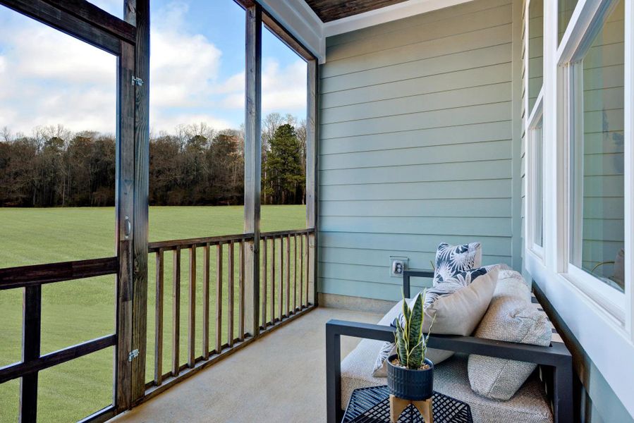 The Meadow II Covered Porch