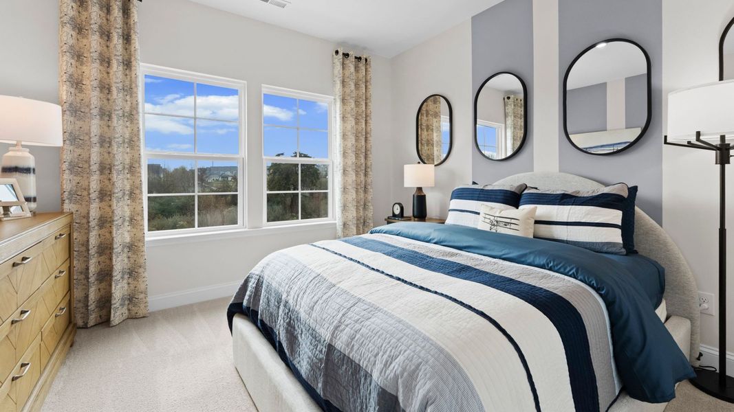 Furnished interior in a model home at Miller Farm Single Family Homes in Pineville (Image 51). Furnished interior in a model home at Miller Farm Single Family Homes in Pineville (Image 51).