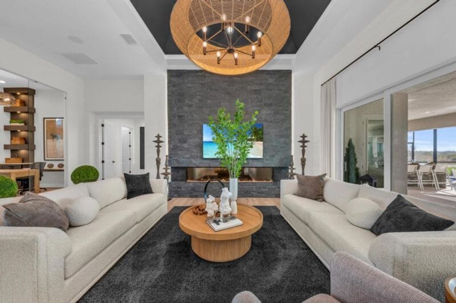 Furnished interior in a model home at Hampton Lakes in Sarasota (Image 62). Furnished interior in a model home at Hampton Lakes in Sarasota (Image 62).