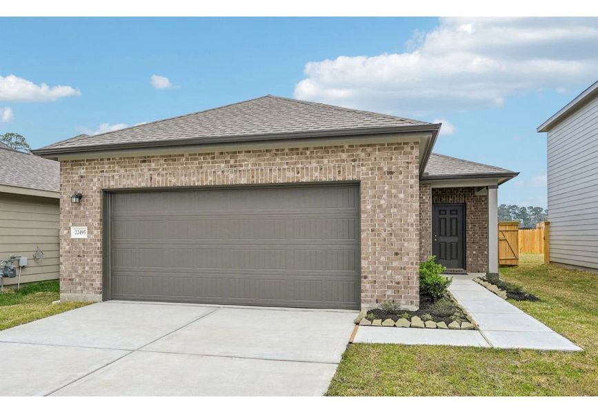 Front exterior of a home in the Windmill Farms community, located in Forney, TX (Image 3).