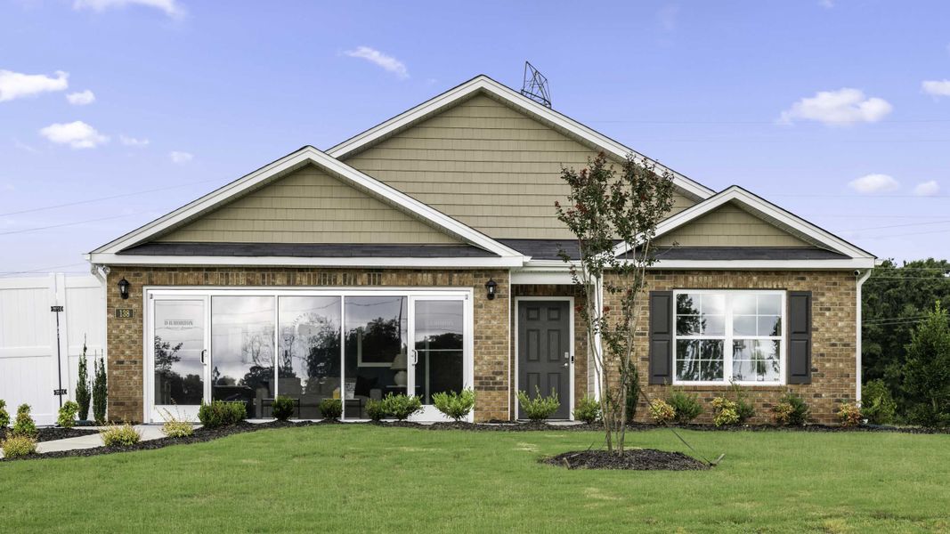 Front exterior of a home in the Baymeade community, located in Lexington, NC (Image 3).