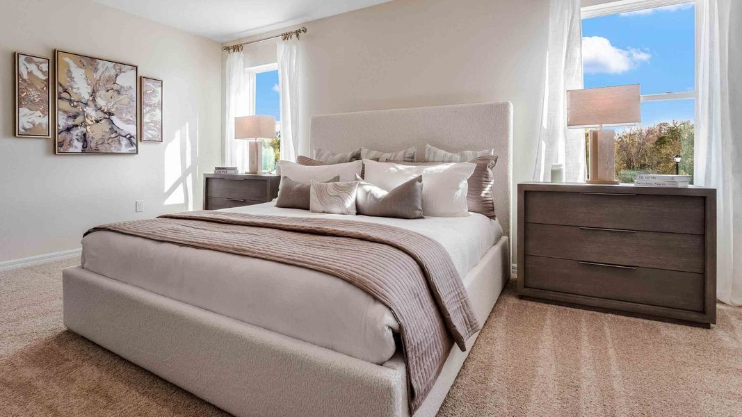 Furnished interior in a model home at Concorde in Sanford (Image 10). Furnished interior in a model home at Concorde in Sanford (Image 10).