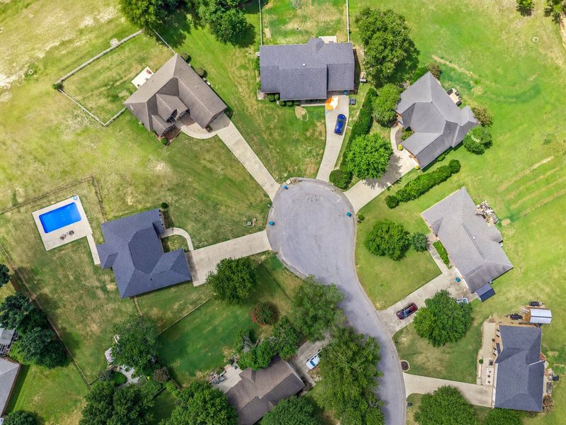 Aerial view of the Beech Creek community in Sumter, SC, showing layout and nearby surroundings (Image 7).
